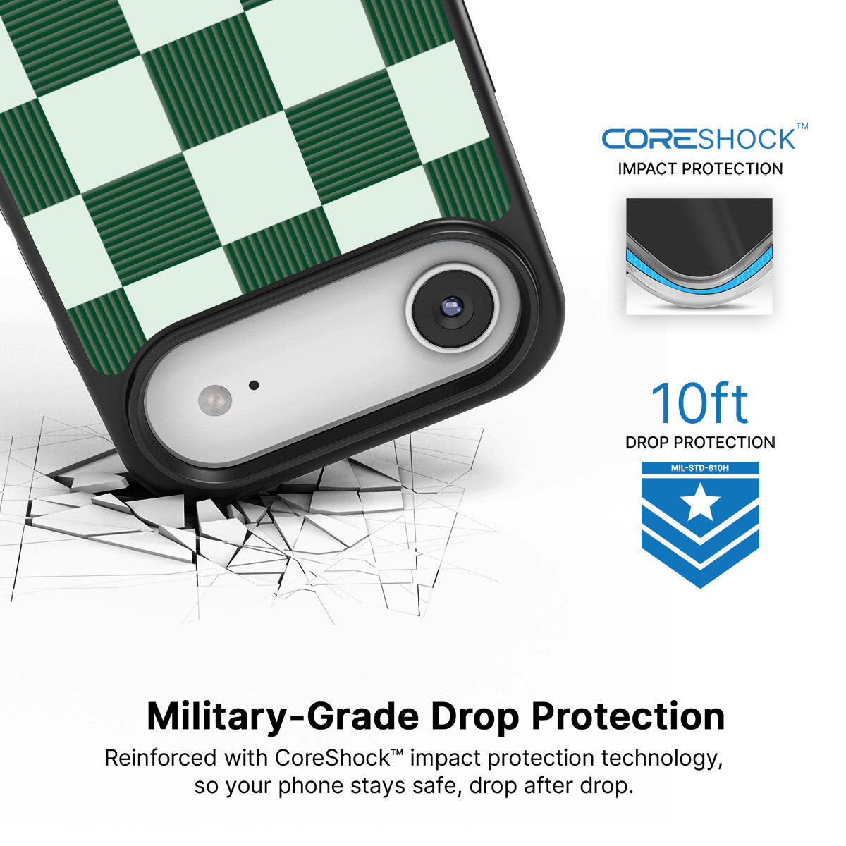 Luxe Emerald - iPhone 17 Air Case #case type_core (magsafe), #case type_core (non magsafe)