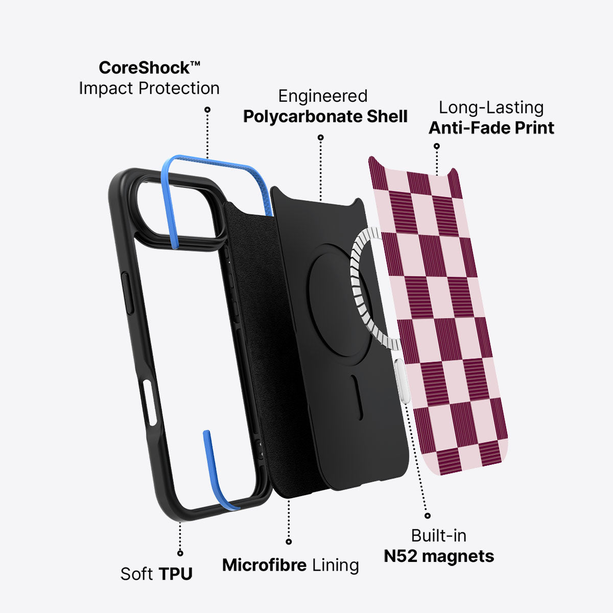 Majestic Mosaic - iPhone 17 Air Case #case type_core (magsafe)