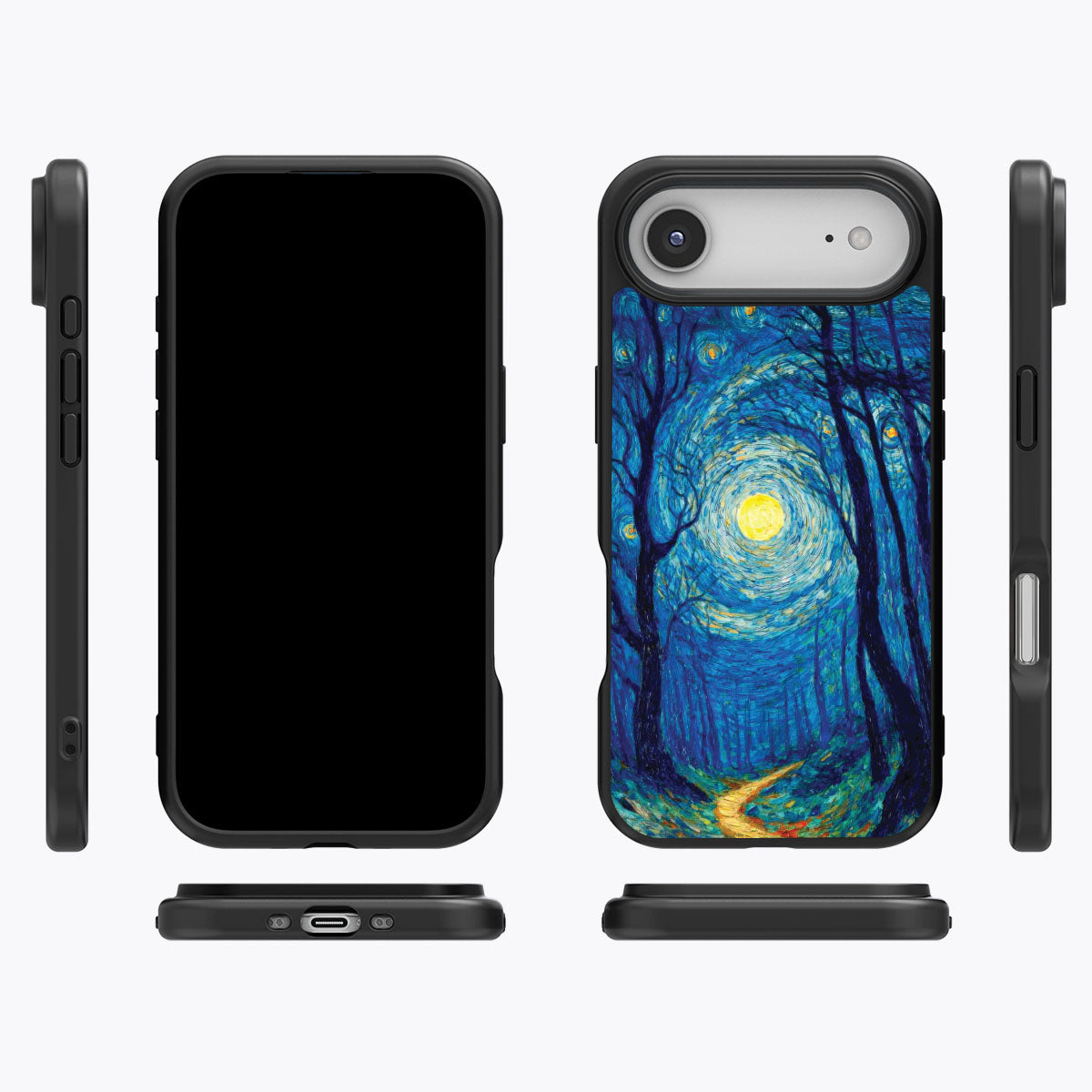 iPhone Air Case with MagSafe – Moonlit Forest