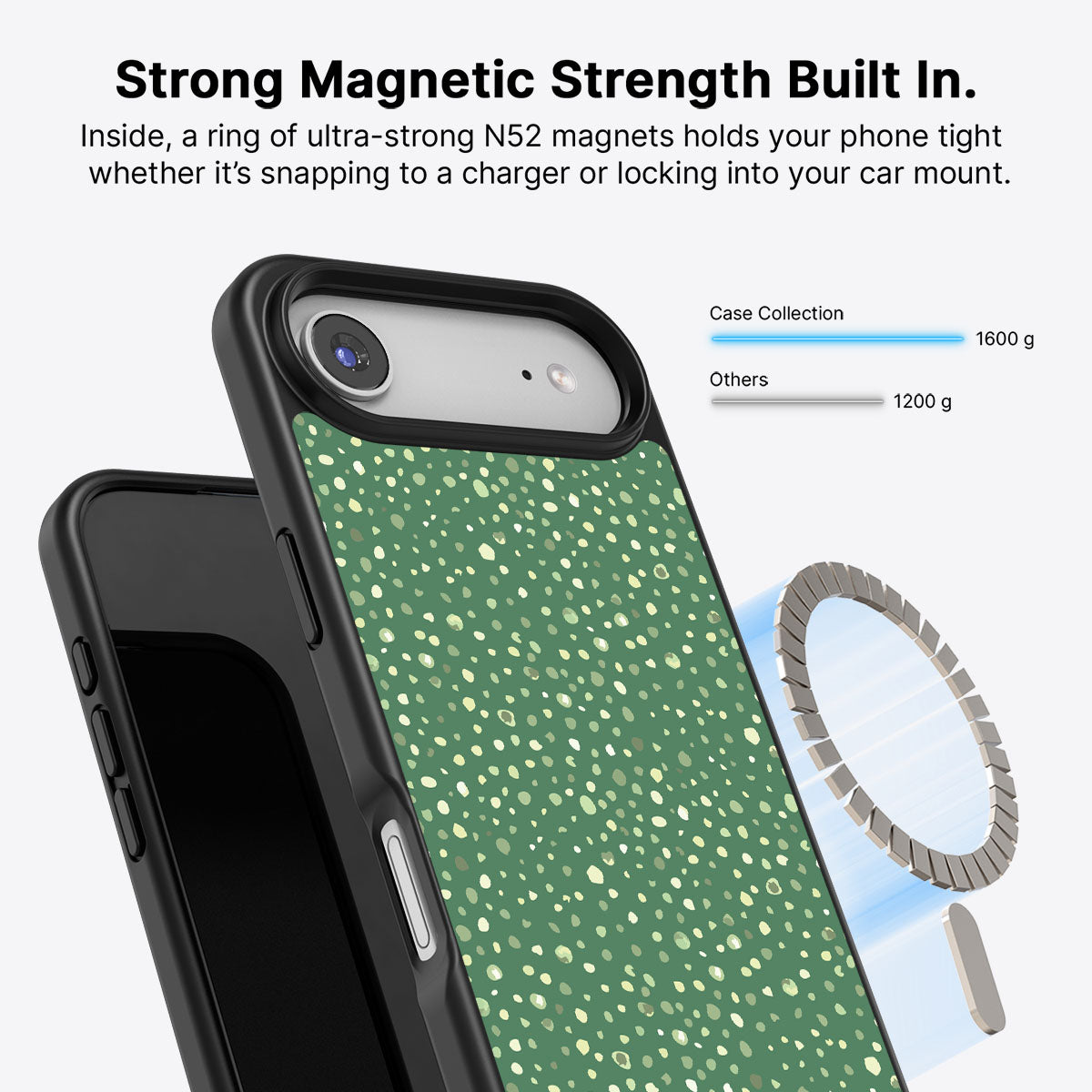 Moss Mosaic - iPhone 17 Air Case #case type_core (magsafe)