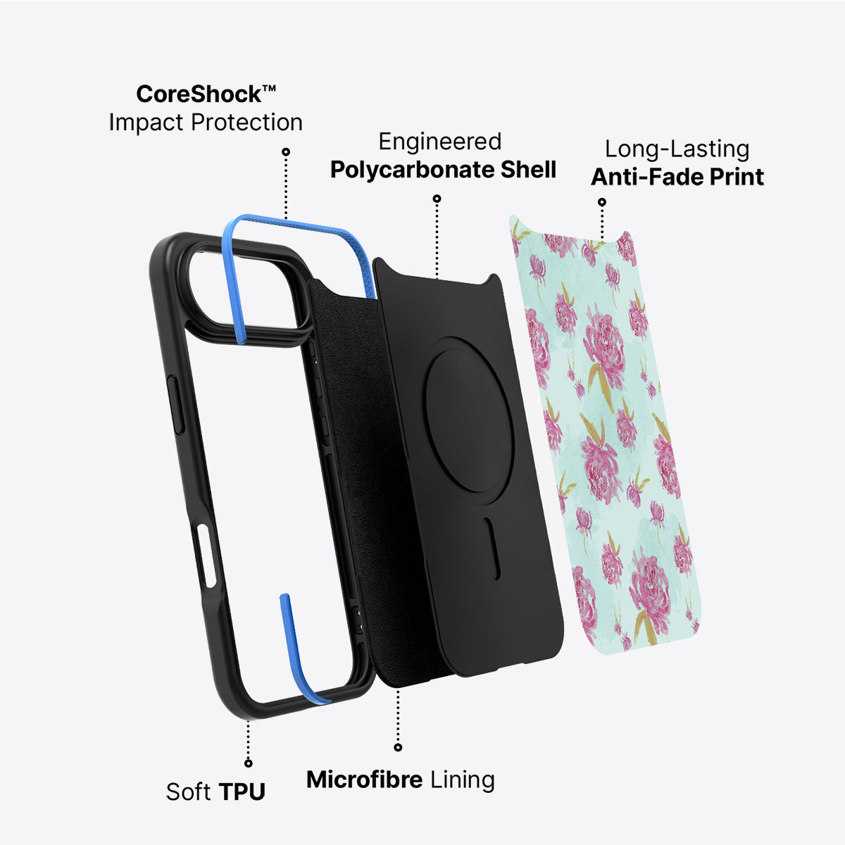 Rose Impressions - iPhone 17 Air Case #case type_core (non magsafe)