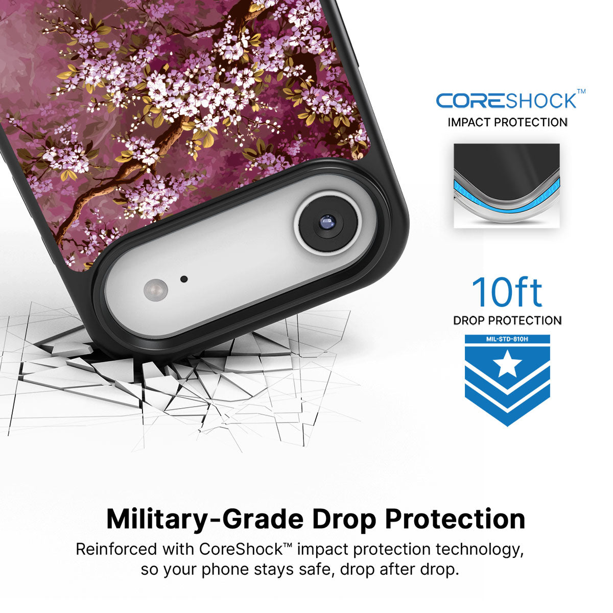 Rose Whisper - iPhone 17 Air Case #case type_core (magsafe), #case type_core (non magsafe)