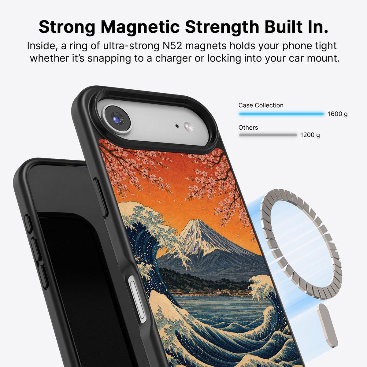 iPhone Air MagSafe case – Sakura Coast design