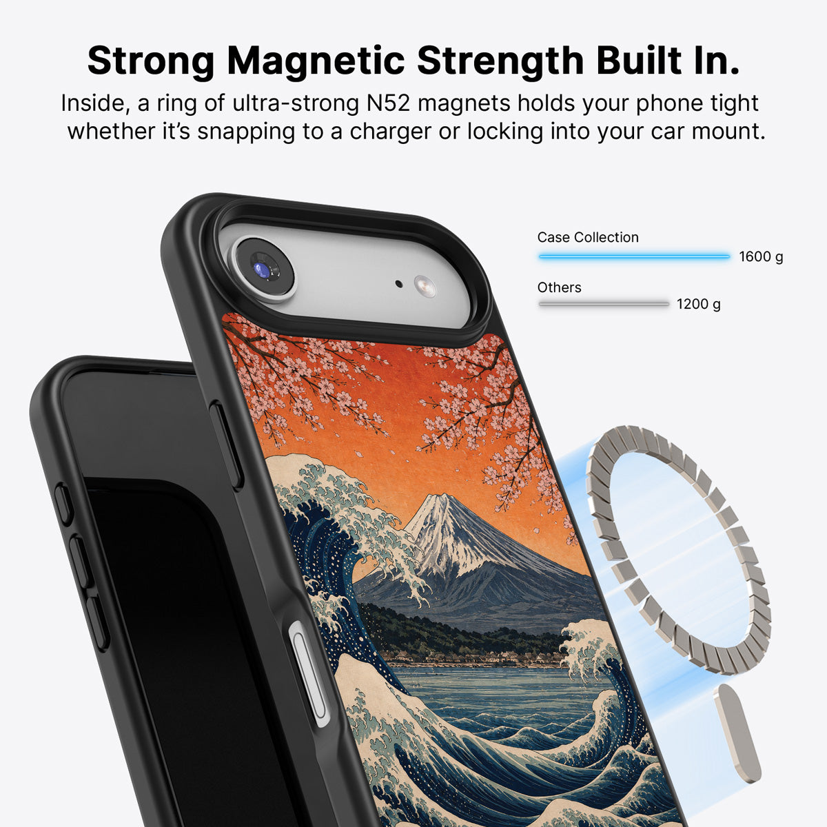 iPhone Air MagSafe case – Sakura Coast design