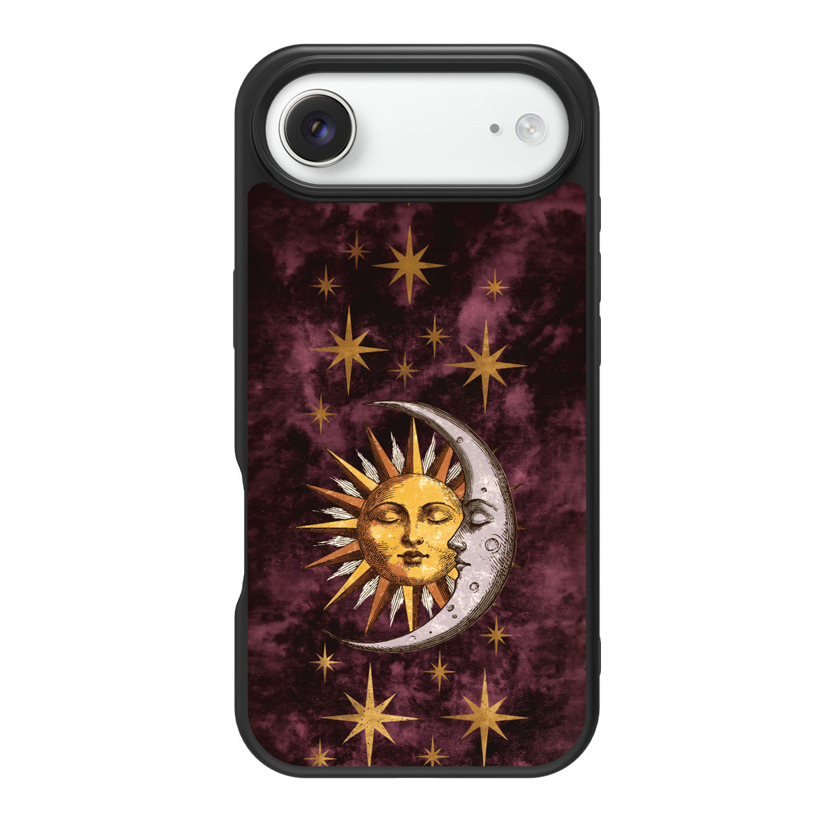 Sun and Moon design back view – iPhone Air case