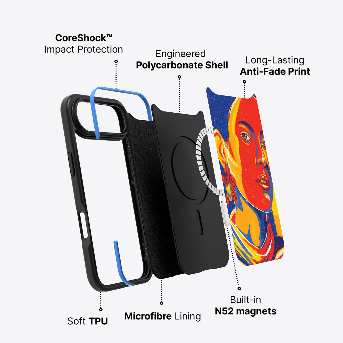 Sun Kissed - iPhone 17 Air Case #case type_core (magsafe)