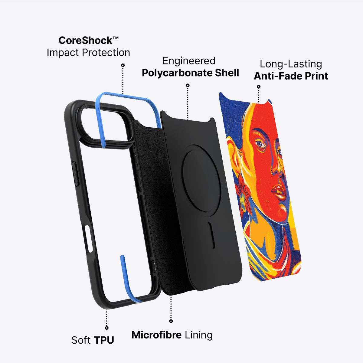 Sun Kissed - iPhone 17 Air Case #case type_core (non magsafe)