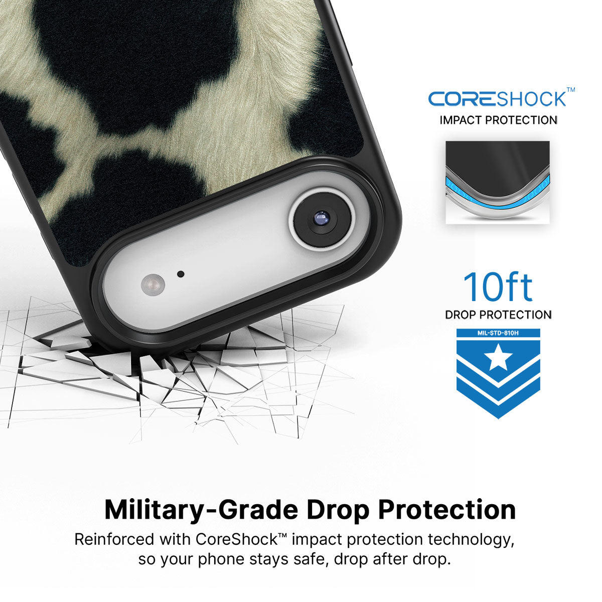 Swiss Cow - iPhone 17 Air Case  #case type_core (magsafe), #case type_core (non magsafe)