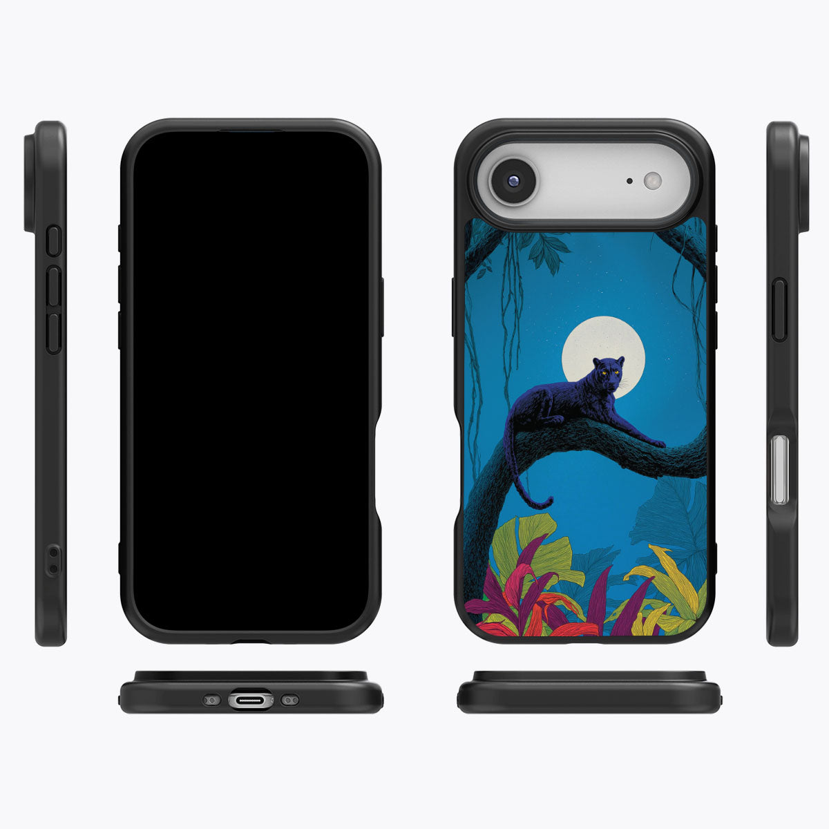 iPhone Air Case with MagSafe – Tropic Panther