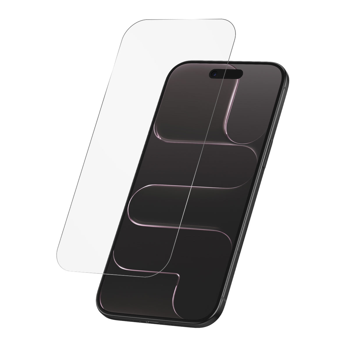 iPhone Air screen protector – clear strengthened glass with 2.5D curved edges, pack of 2