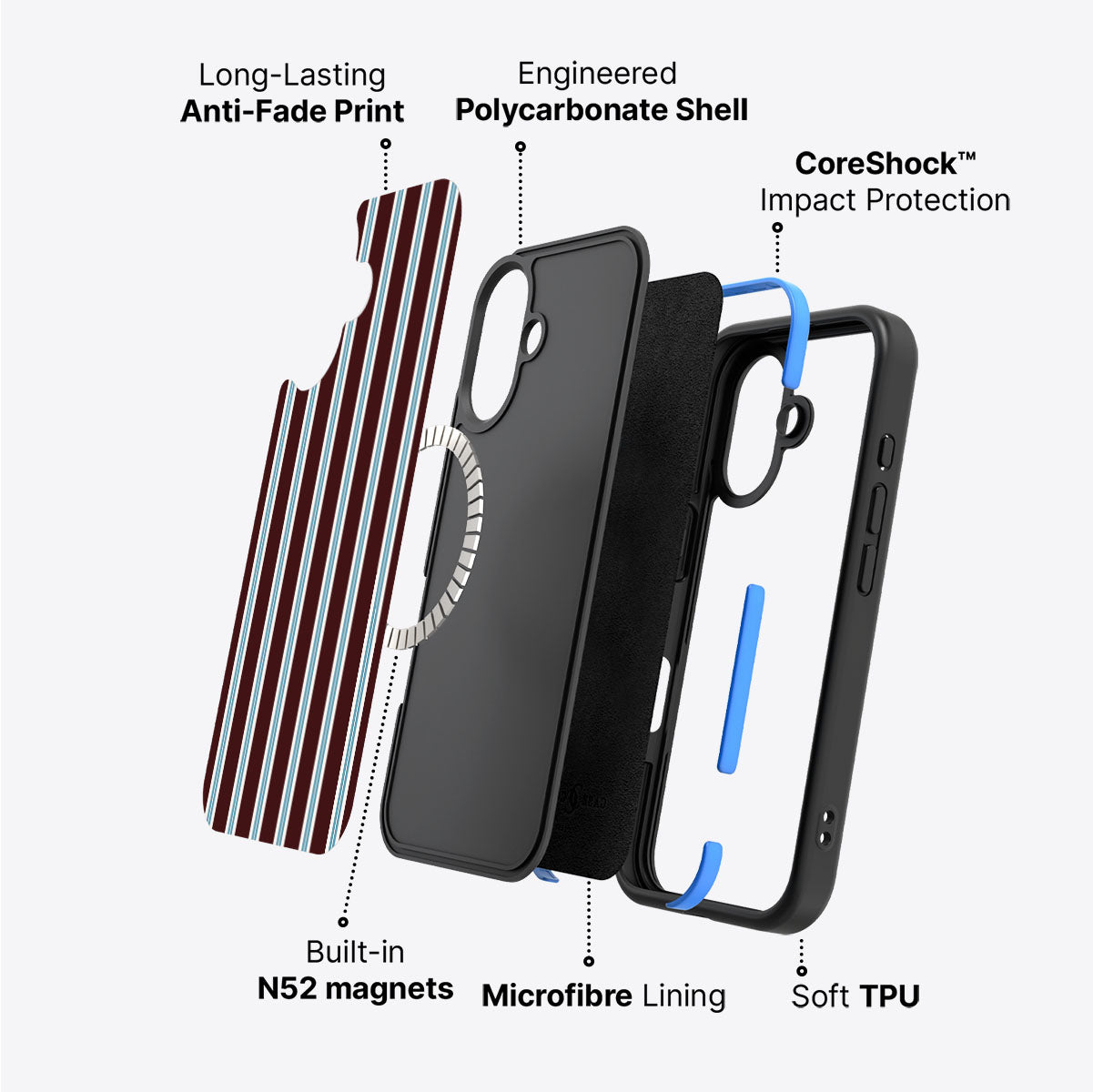 Blue Ravines - iPhone 17 Case #case type_core (magsafe)