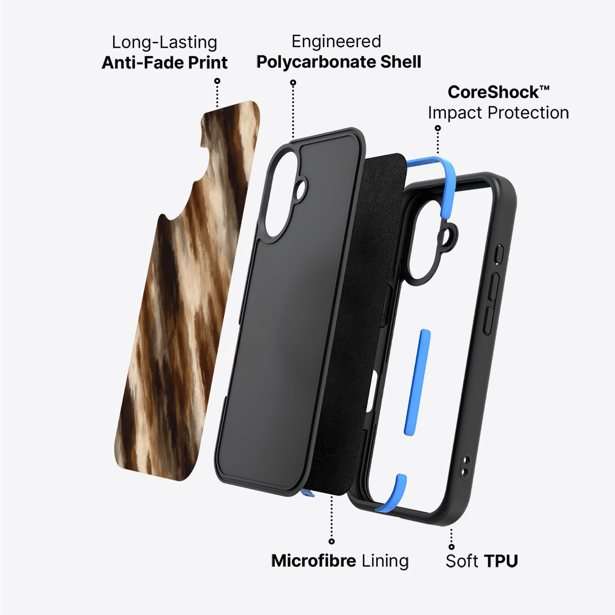 Bronze Terra - iPhone 17 Case  #case type_core (non magsafe)