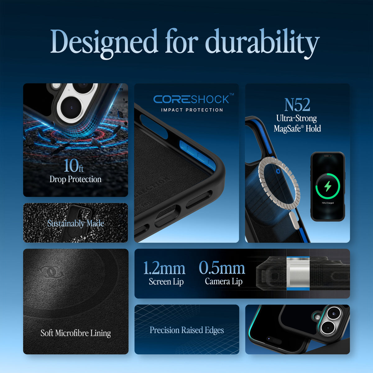 Celestial Sun iPhone 17 case – durability and feature overview
