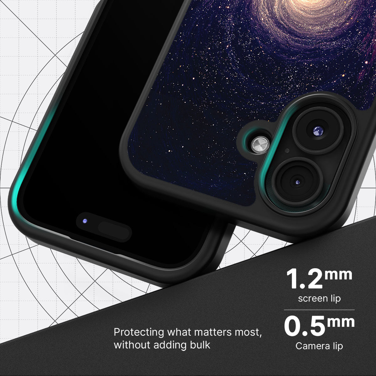 Cosmic Vortex - iPhone 17 Case #case type_core (magsafe), #case type_core (non magsafe)