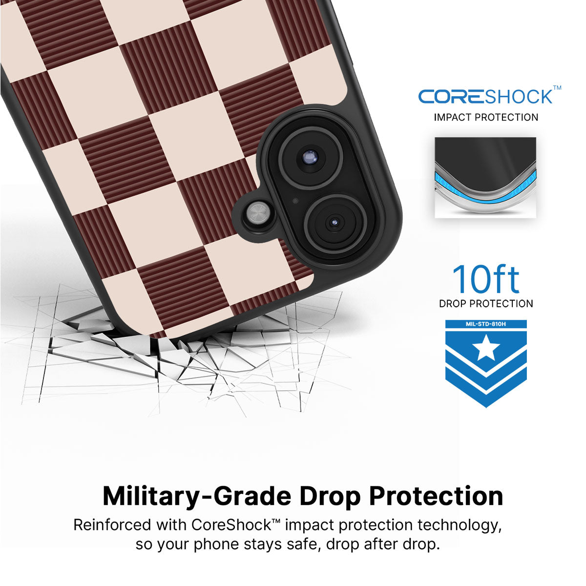 Elegance Espresso - iPhone 17 Case #case type_core (magsafe), #case type_core (non magsafe)