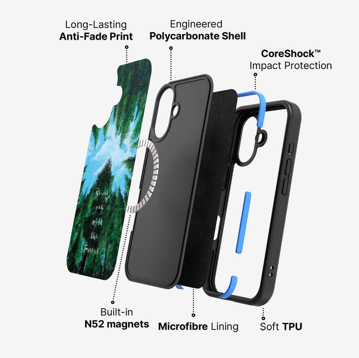 Forest Bathing - iPhone 17 Case 3 #case type_core (magsafe)