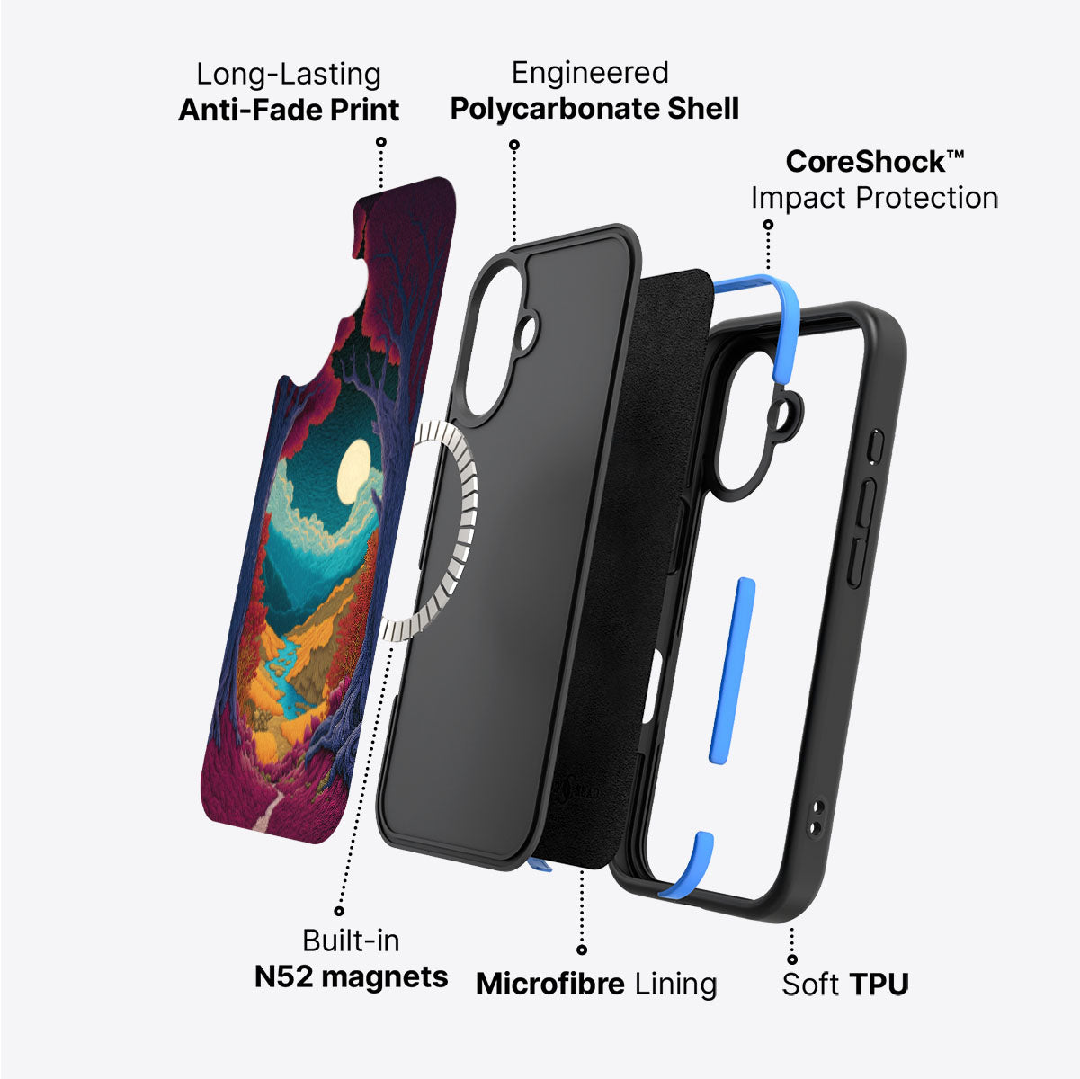 iPhone 17 Case with MagSafe – Harvest Moon