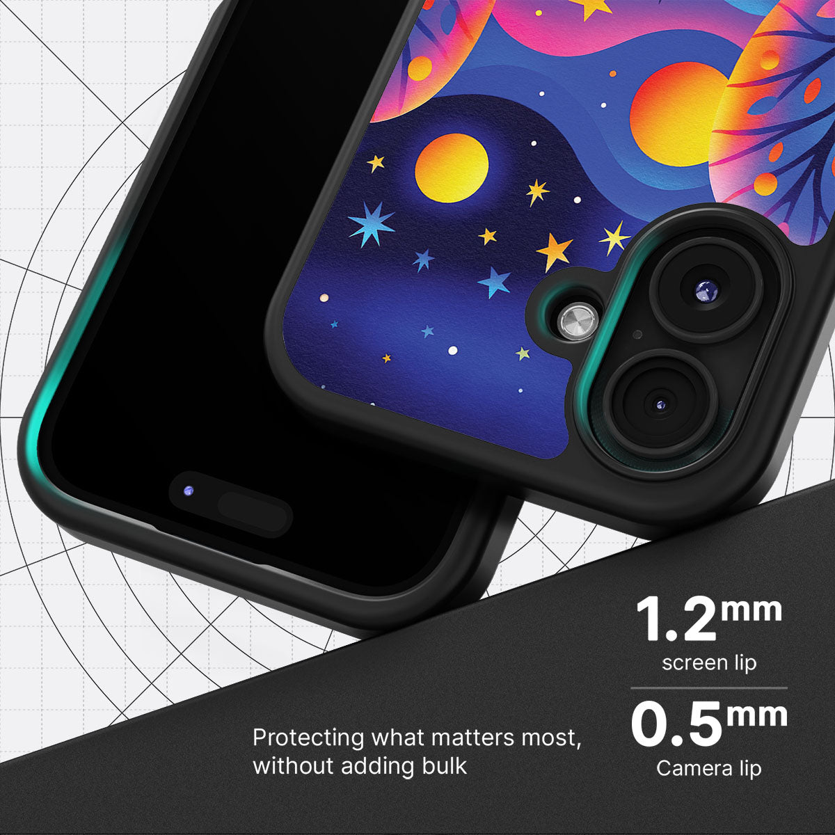 Luminous Joy - iPhone 17 Case #case type_core (magsafe), #case type_core (non magsafe)