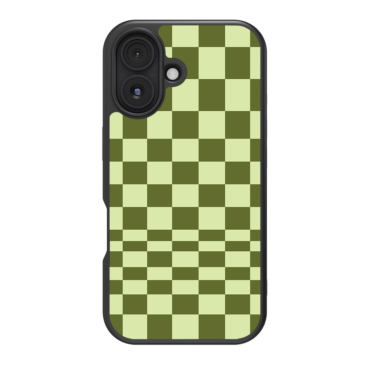 Olive Meadow design back view – iPhone 17 case