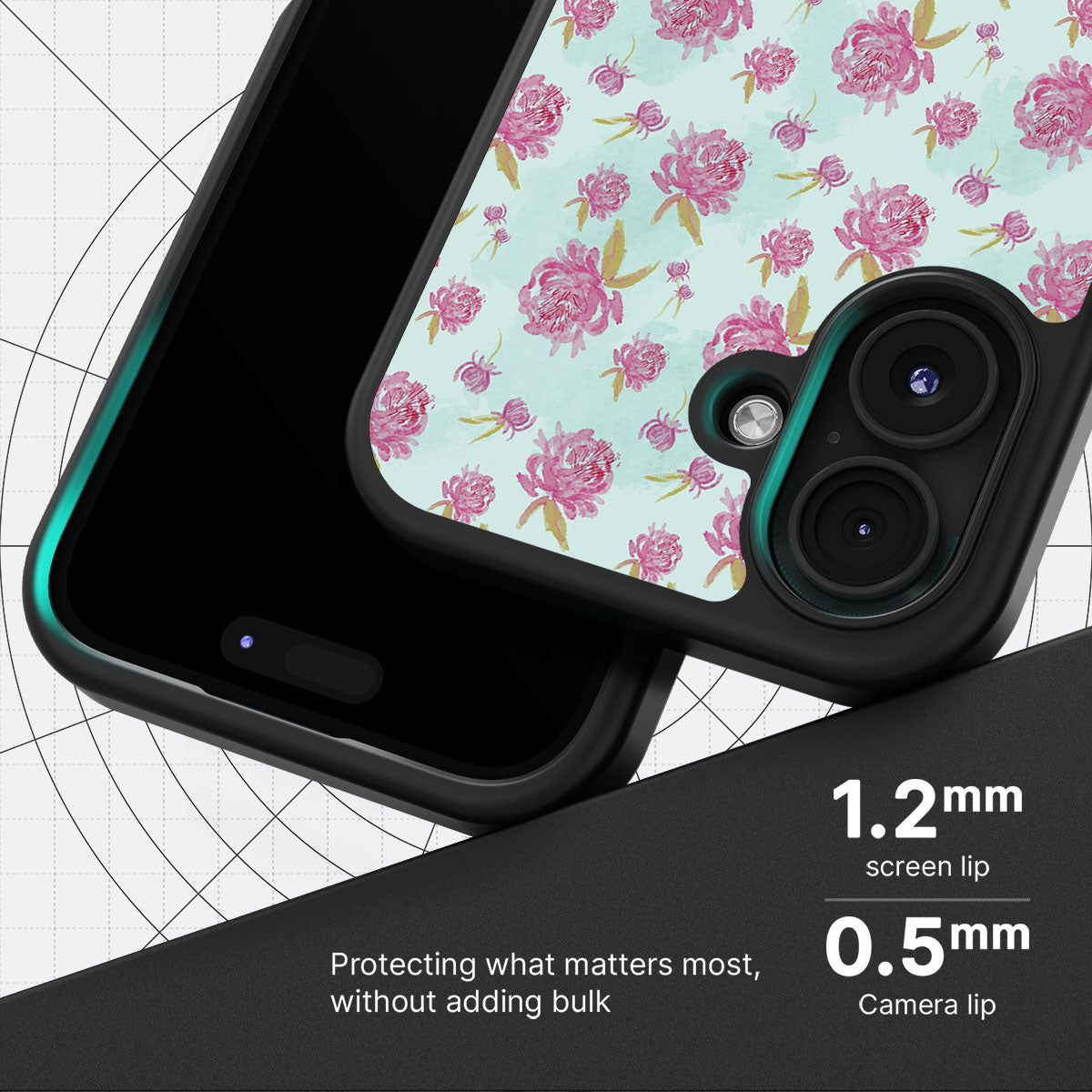 Rose Showers - iPhone 17 Case