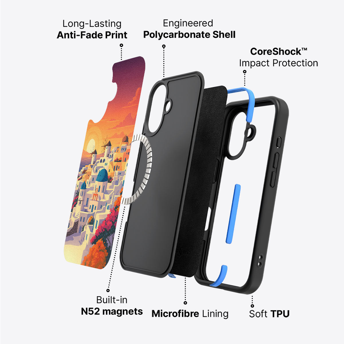 Santorini - iPhone 17 Case #case type_core (magsafe)