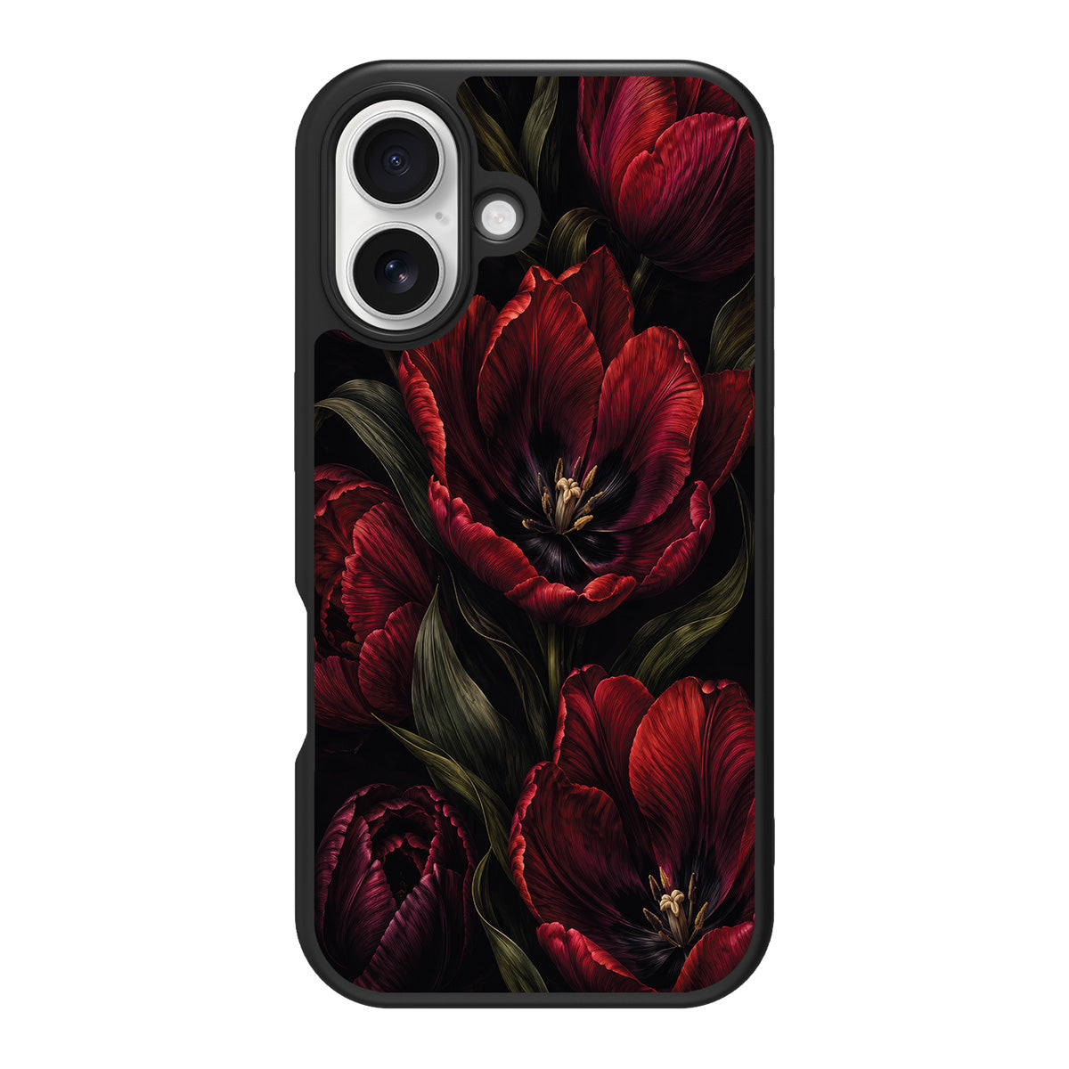 Scarlet Hour design back view – iPhone 17 case