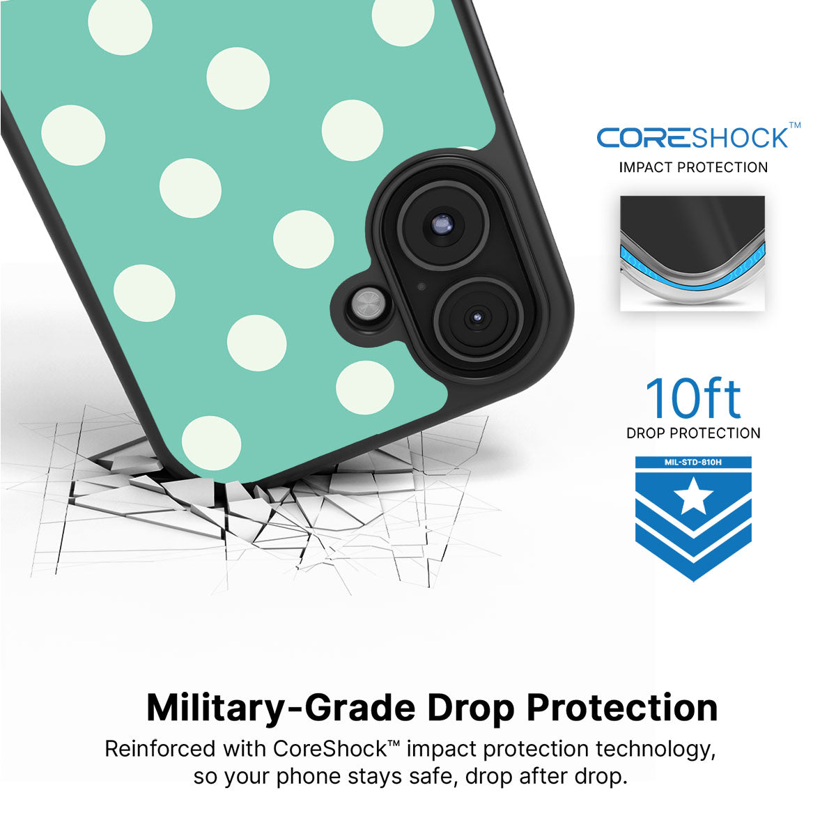 Sea Mist - iPhone 17 Case #case type_core (magsafe), #case type_core (non magsafe)