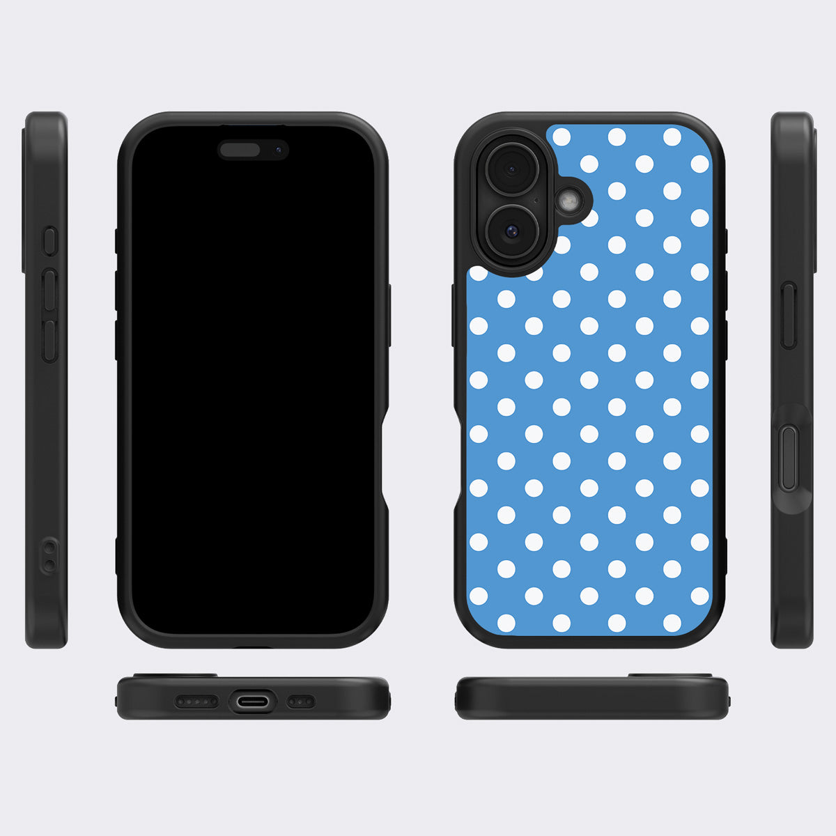 Summer Breeze iPhone 17 case cover – multi-angle view