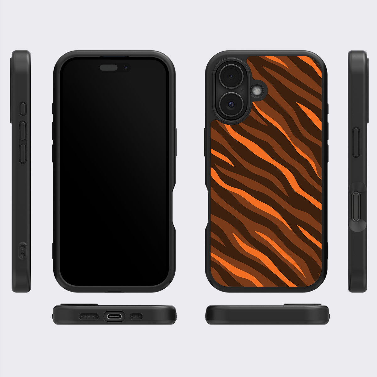 Tiger Trace - iPhone 17 Case #case type_core (magsafe), #case type_core (non magsafe)