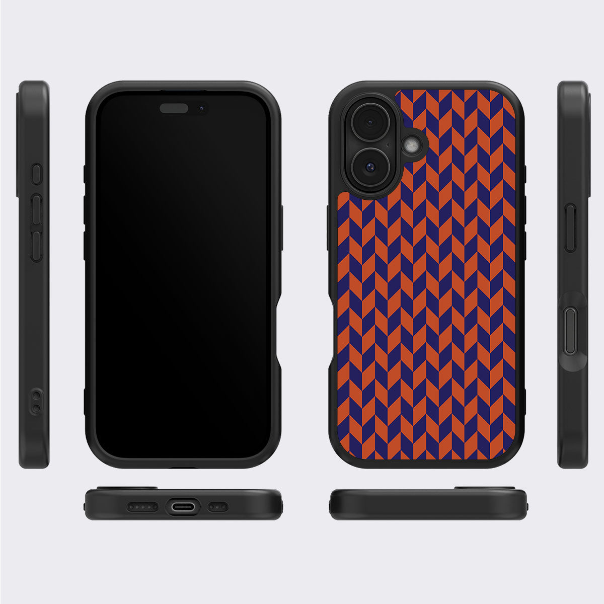 Twilight Chevron - iPhone 17 Case #case type_core (magsafe), #case type_core (non magsafe)