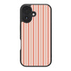 Abstract Designer iPhone 17 Case – Vermillion Streak | MagSafe