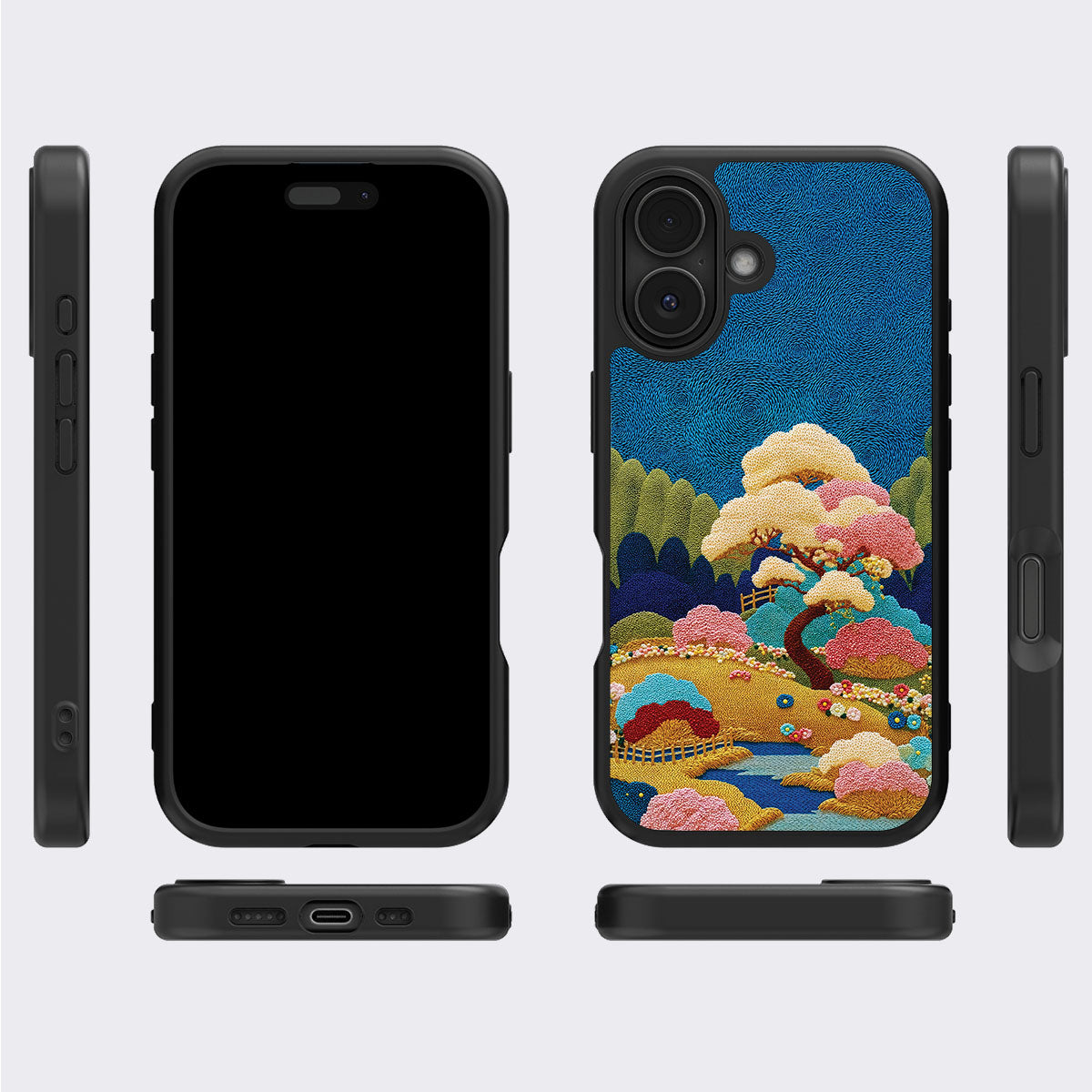iPhone 17 Case with MagSafe – Zen Garden