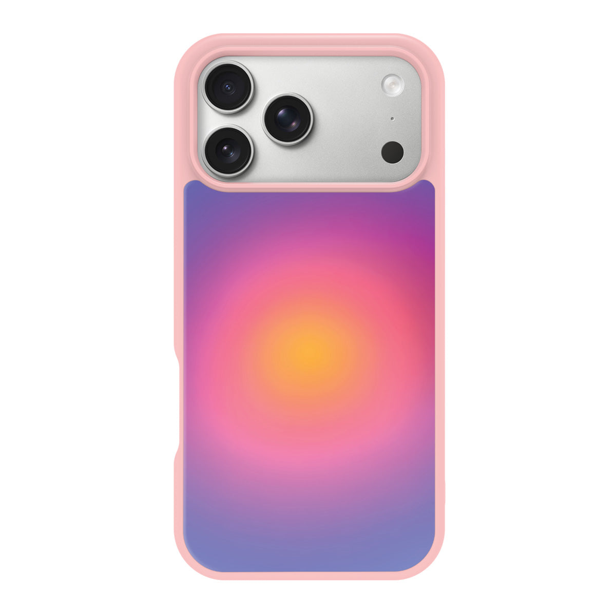 Aura Glow design back view – iPhone 17 Pro case