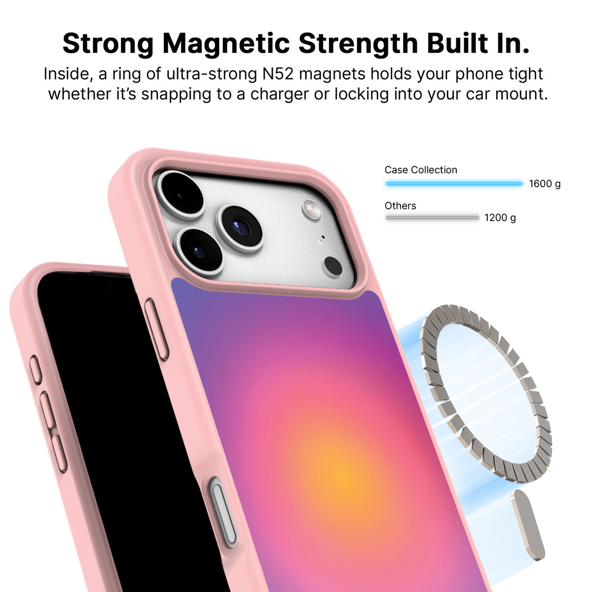 iPhone 17 Pro MagSafe case – Aura Glow design