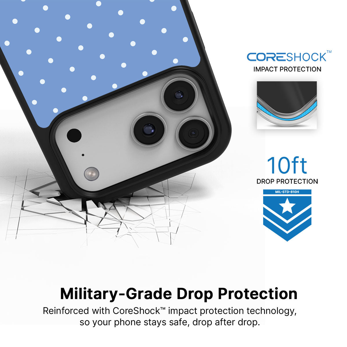 Azurelle - iPhone 17 Pro Case #case type_core (magsafe), #case type_core (non magsafe)