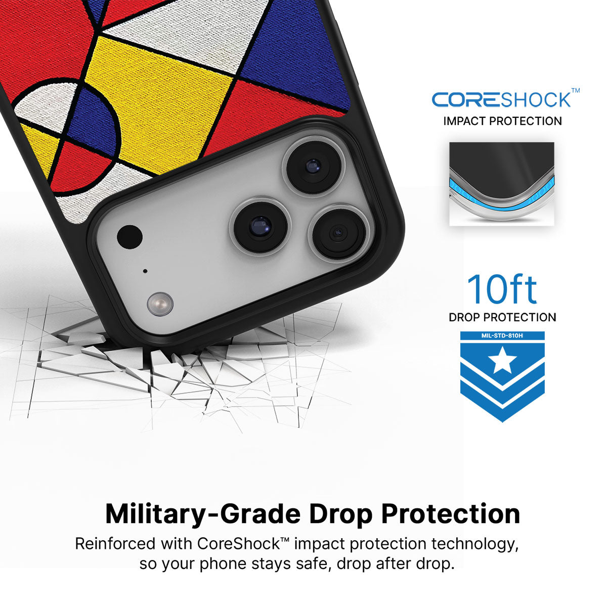 Bauhaus Proper - iPhone 17 Pro Case #case type_core (magsafe), #case type_core (non magsafe)