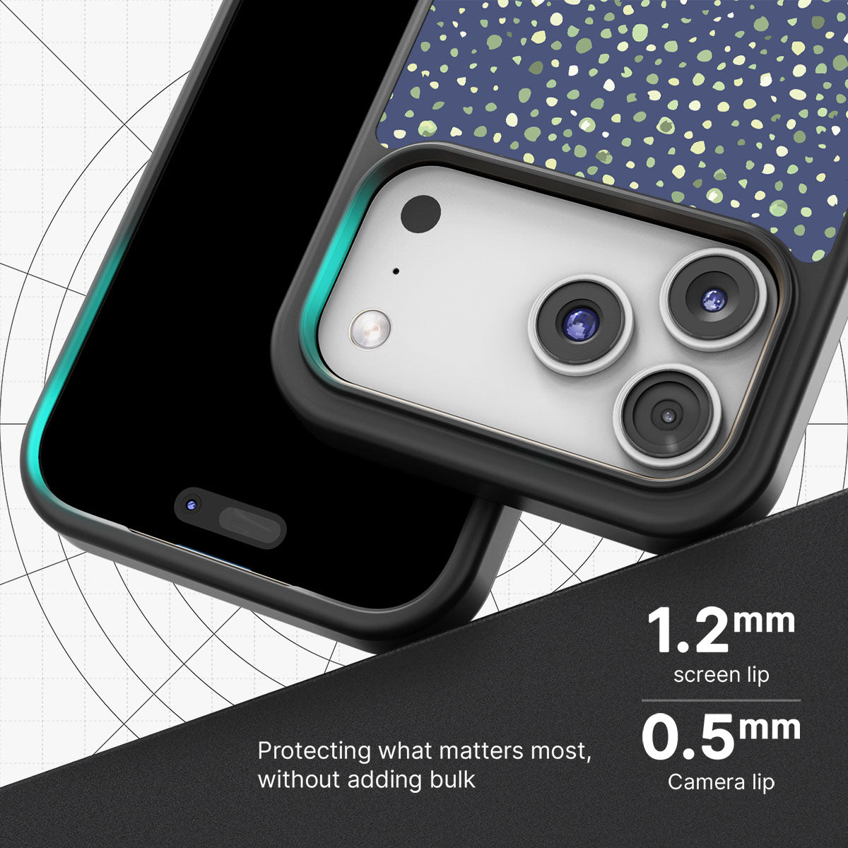 Blue Spring Dew - iPhone 17 Pro Case #case type_core (magsafe), #case type_core (non magsafe)