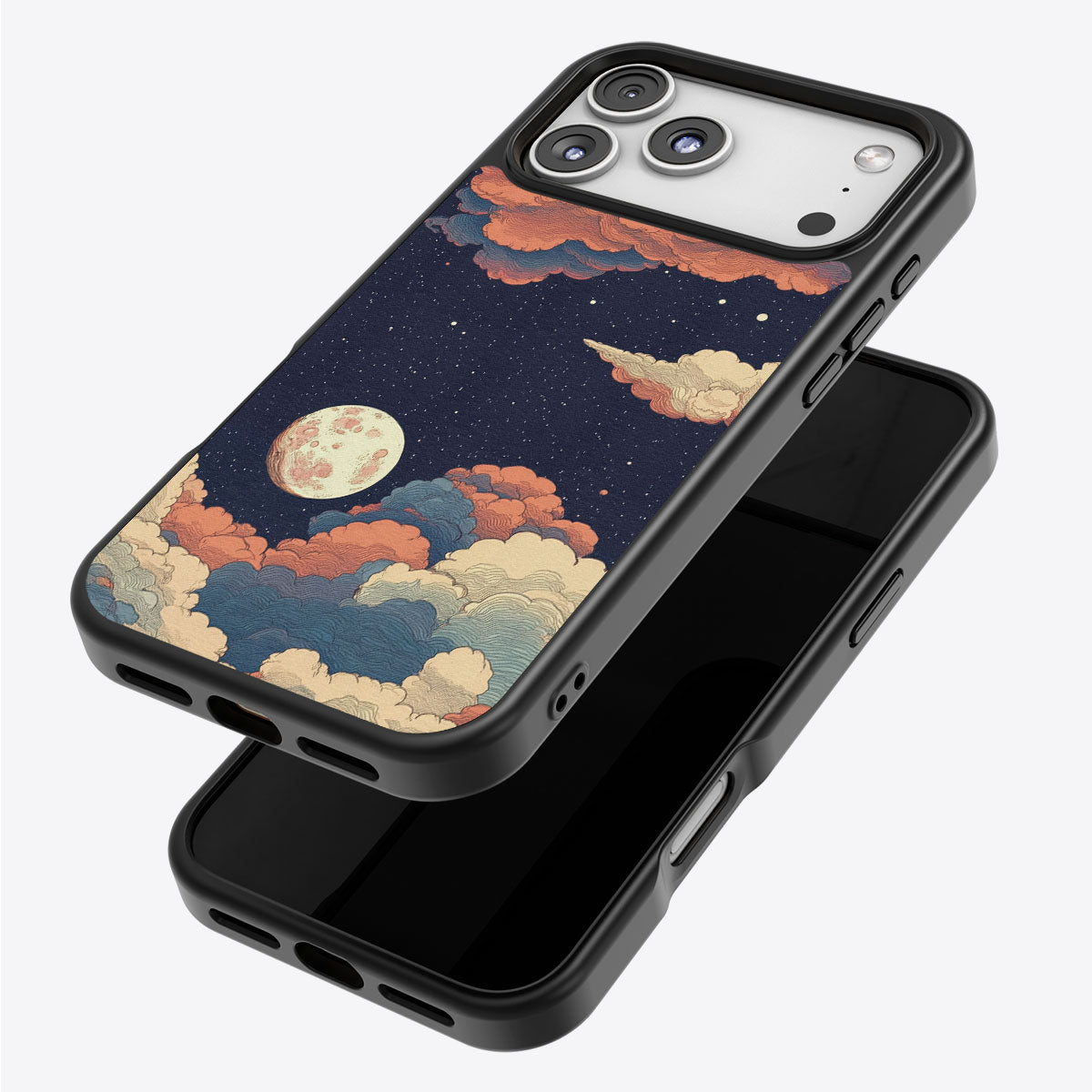 Blushed Moon - iPhone 17 Pro Case #case type_core (magsafe), #case type_core (non magsafe)