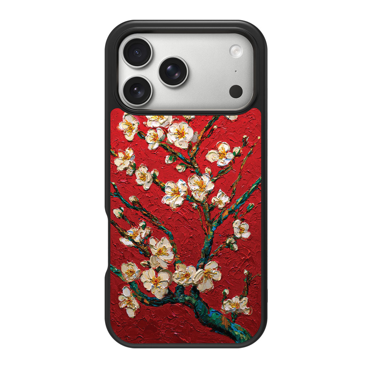 Crimson Blossom - iPhone 17 Pro Case #case type_core (magsafe), #case type_core (non magsafe)