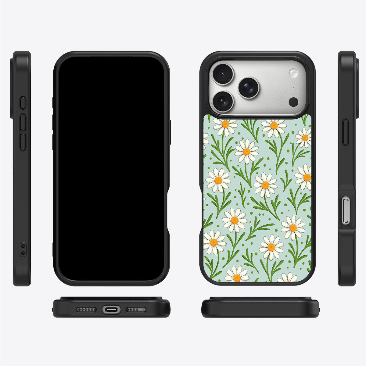 Daisy Flowers - iPhone 17 Pro Case #case type_core (magsafe), #case type_core (non magsafe)