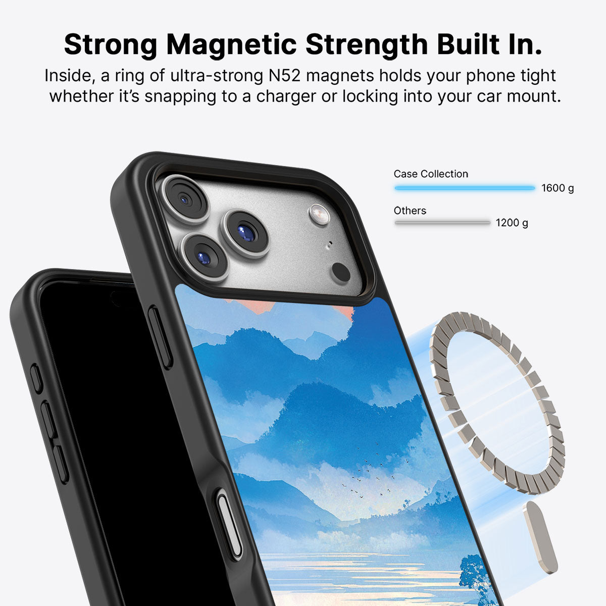 Globe Trotter - iPhone 17 Pro Case #case type_core (magsafe)