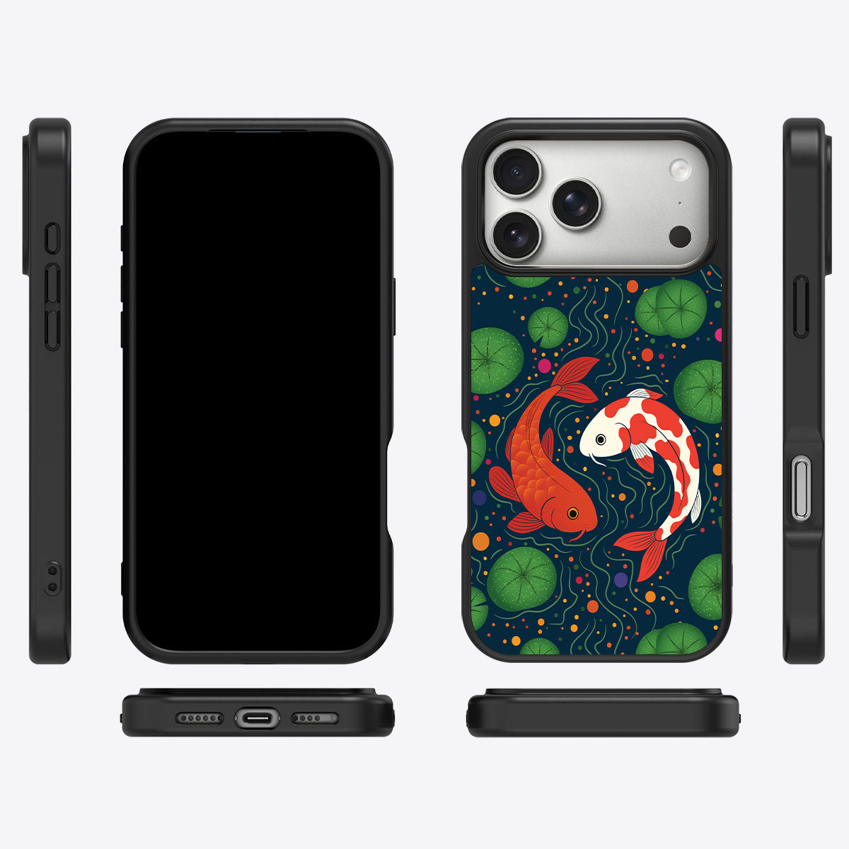 Koi Fish - iPhone 17 Pro Case, #case type_core (magsafe), #case type_core (non magsafe)