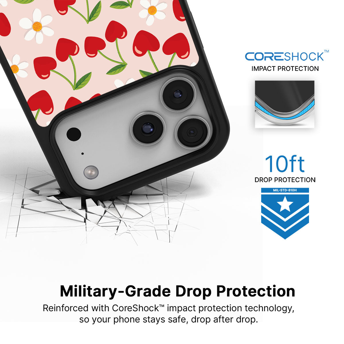 Love Cherry - iPhone 17 Pro Case #case type_core (magsafe), #case type_core (non magsafe)