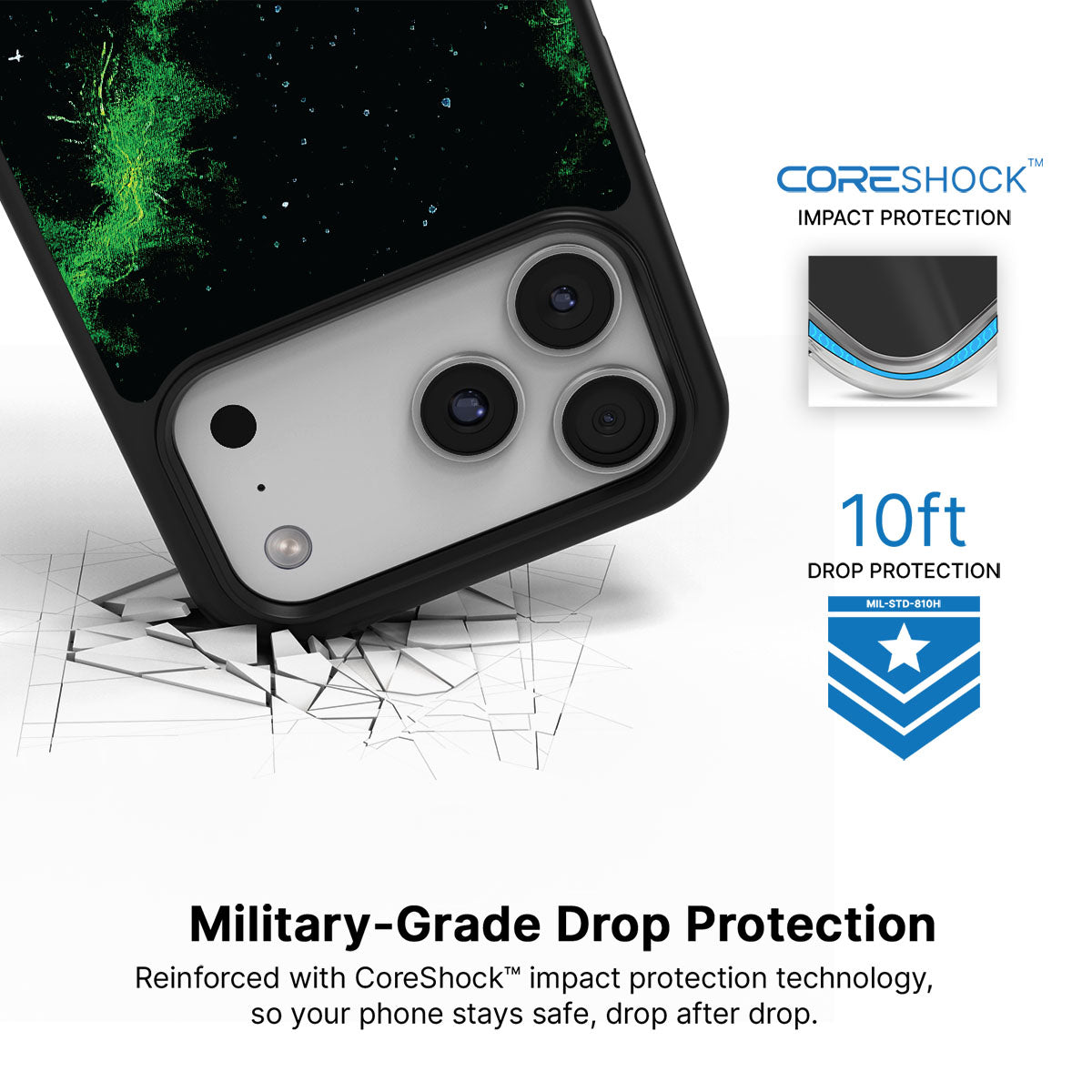 Milkyway Gazing - iPhone 17 Pro Case #case type_core (magsafe), #case type_core (non magsafe)