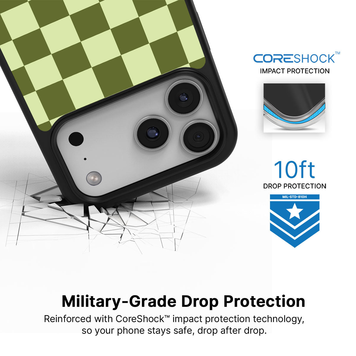 Olive Meadow - iPhone 17 Pro Case