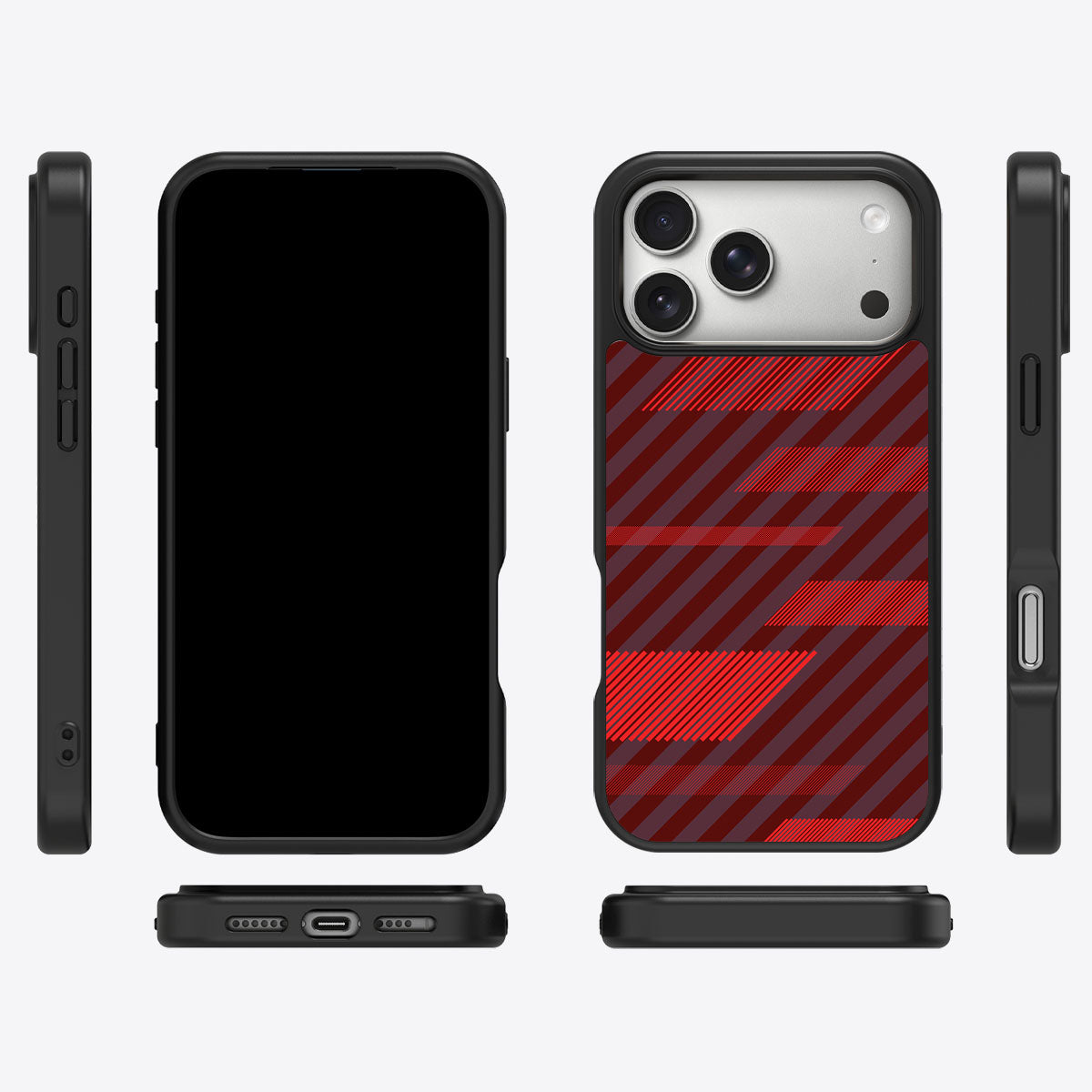 Orange Twill Play - iPhone 17 Pro Case #case type_core (magsafe), #case type_core (non magsafe)