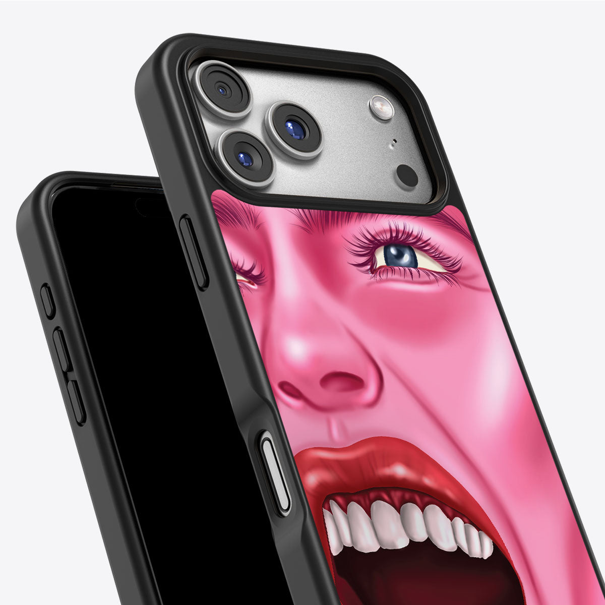 Pink Rage - iPhone 17 Pro Case #case type_core (non magsafe)