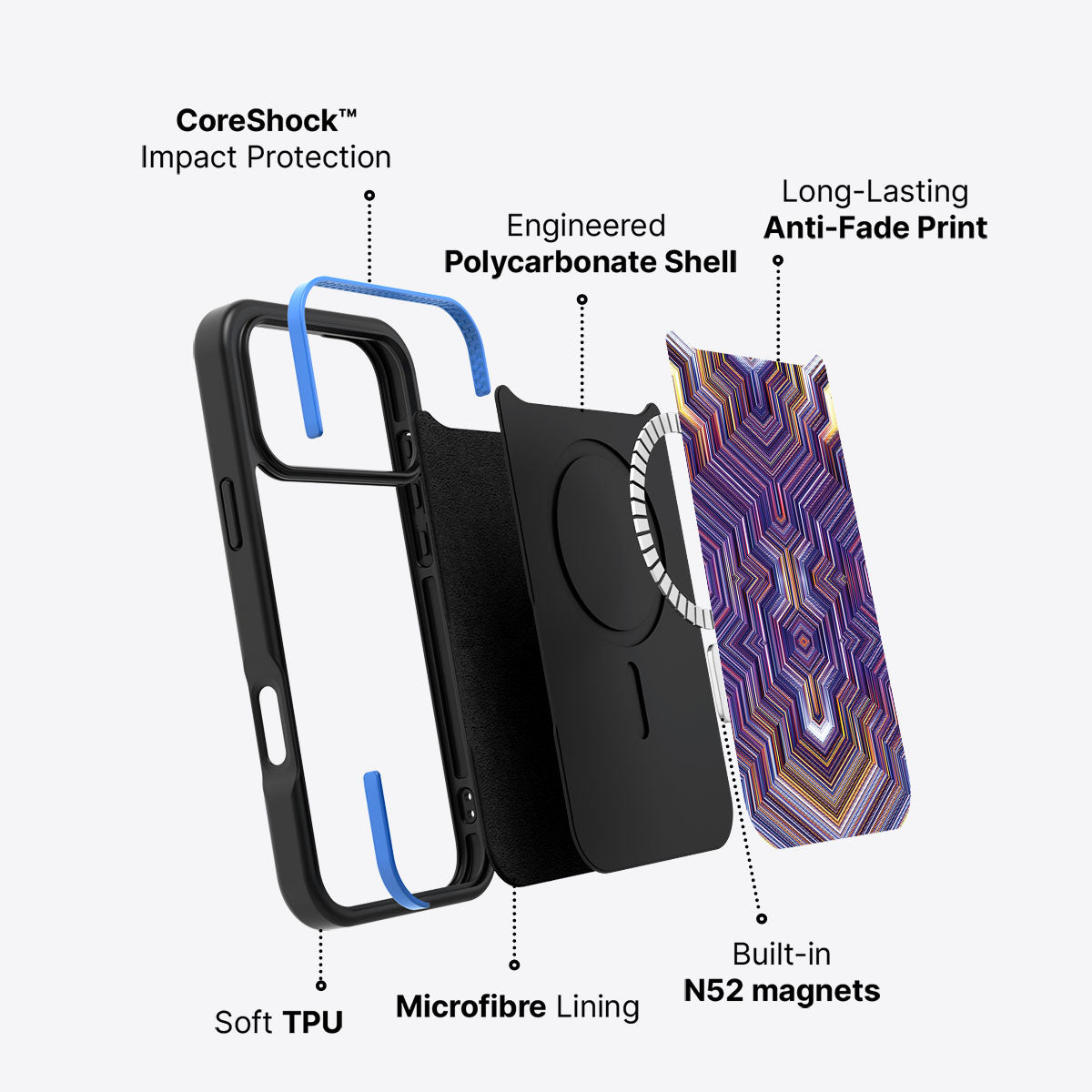 Radiant Core - iPhone 17 Pro Case, #case type_core (magsafe)