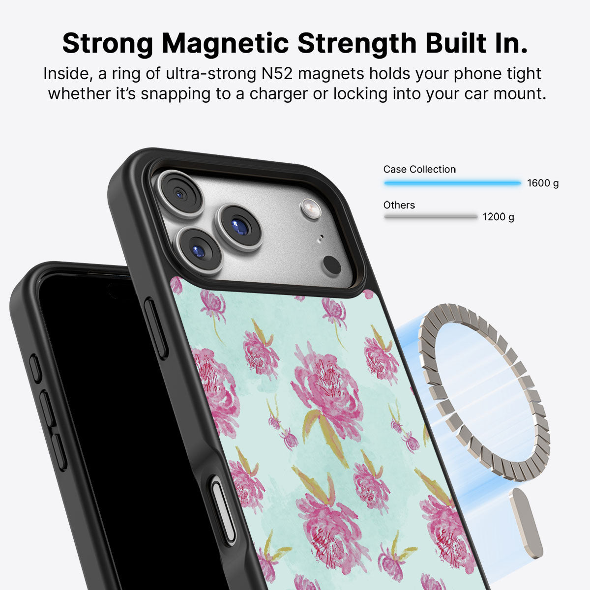 Rose Impressions - iPhone 17 Pro Case #case type_core (magsafe)