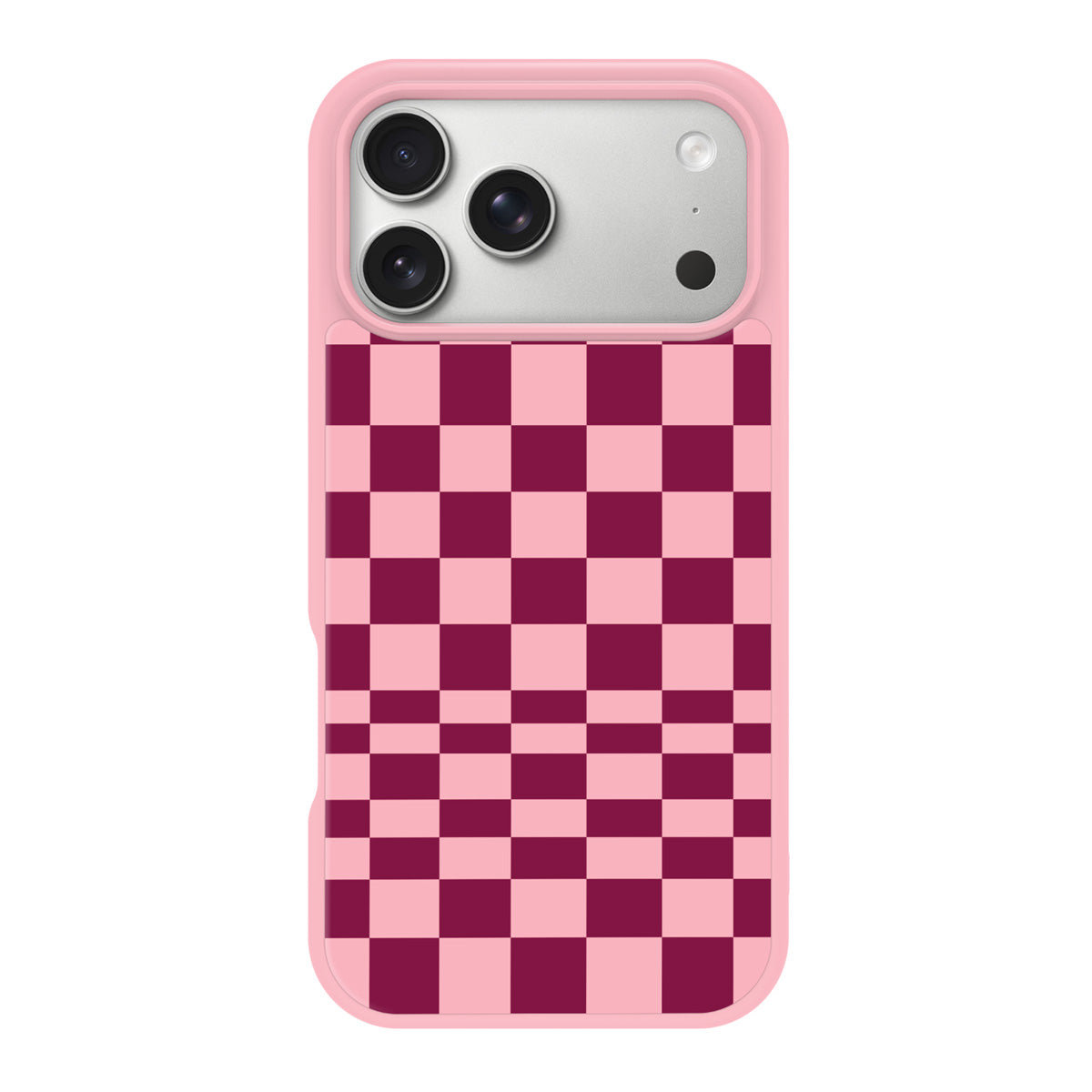 Rouge Board design back view – iPhone 17 Pro case